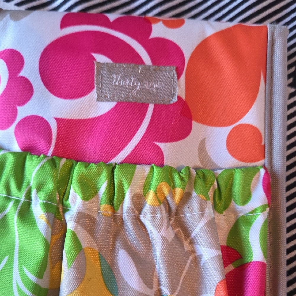 #7 Thirty-One Pink and Orange Flat/curling Iron Traveling Case